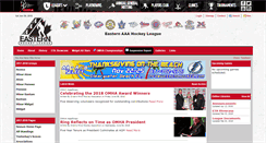 Desktop Screenshot of etahockey.com